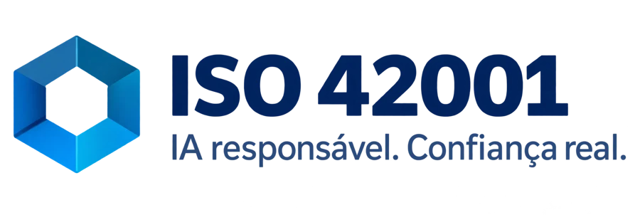 ISO 42001 — IA responsável. Confiança real.